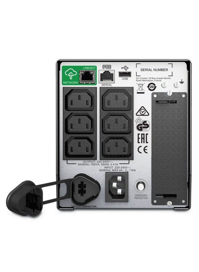 اي بي سي SMT750IC | APC SMART-UPS 750VA LCD 230V WITH SMARTCONNECT - Image 2